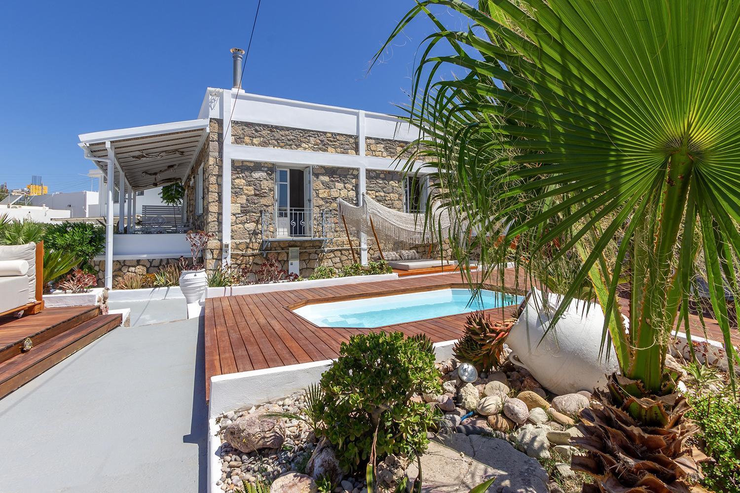 Ble Oneiro Villa Crystal Adamantas  Exteriér fotografie